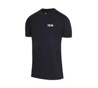 TCA SuperKnit Engineered T-Shirt de Sport et Running pour Homme - Noir, XL