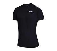 TCA Superlight Magliette da Palestra Dry Fit da Uomo - T-Shirt da Allenamento Leggere e Traspiranti per Corsa, Training, Fitness e Sport - Black, L