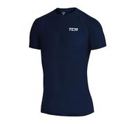 TCA Superlight Magliette da Palestra Dry Fit da Uomo - T-Shirt da Allenamento Leggere e Traspiranti per Corsa, Training, Fitness e Sport - Navy Blazer, XXL