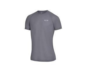 TCA Superlight Magliette da Palestra Dry Fit da Uomo - T-Shirt da Allenamento Leggere e Traspiranti per Corsa, Training, Fitness e Sport - Quite Shade, M