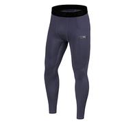 TCA SuperThermal Garçon Legging Sport et Running - Collant de Compression Thermique - Gris Foncé, 8-10 Ans