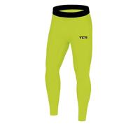 TCA SuperThermal Homme Legging Sport et Running - Collant de Compression Thermique - Vert Clair, 8-10 Ans