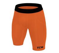 TCA SuperThermal sous Short Thermique Couche de Base de Compression pour Homme - Orange, M
