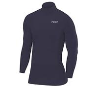 TCA SuperThermal T-Shirt Thermique Manches Longues Couche de Base de Compression pour Le Football et la Course pour Garçon - Gris Foncé, M Garçon (8 à 10 Ans)