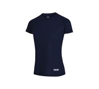 TCA T-Shirt Manches Courtes Léger Femme - T-Shirt de Sport Respirant pour Yoga, Course, Fitness, Entraînement et Gymnastique - Navy Blazer, M
