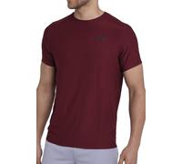 TCA Tee Shirt Sport Homme - T Shirt Sport Homme à Manches Courtes pour Musculation Running - Tshirt Sport Homme Respirant - Cabernet, L