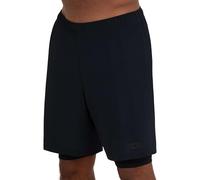 TCA Ultra Short Running Homme - Short Homme Sport avec Poche Arrière Zippée et Cuissard Compression Intégré - Shorts de Sport Homme
