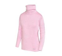 TCA Warm-Up T-Shirt de Sport et Thermique Running Tee-Shirt à Col Roulé pour Fille - Violet, L Fille (10 à 12 Ans)