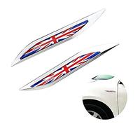 Tcare 1 Paire De Voiture 3D Angleterre Drapeau Britannique Emblème Badge Stickers Sticker