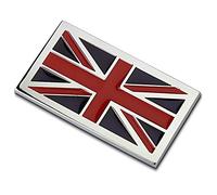 Tcare 1pcs métal 3D Royaume-Uni/US/Allemagne/France/Italie/Suède/Drapeau de l'UE Fender Side Side Arrière Emblème Badge Sticker Stickers