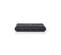 Nedis TCARF200BK hub & concentrateur USB 3.2 Gen 1 (3.1 Gen 1) Type-C Noir