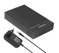 TCC-S863-DE USB 3.0 vers SATA Externe Boîtier de Disque Dure pour 2,5 3,5 Pouce SATA I/II/III et SSD (Max de 20TB), Soutenir UASP et Fonction de Veille Automatique, Installation sans Outil