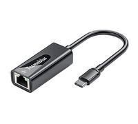 Tccmebius Adaptateur USB Ethernet, USB C vers RJ45 1000M Gigabit Réseau, pour MacBook, iPad Pro, Dell XPS, Surface Book, Compatible Windows 7/8/10, Mac OS, Android, Chrome OS, Linux (TCC-S30C)