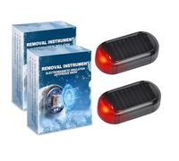 Tccydm 2 PCS Dégivreur Voiture, Dégivreur Auto Électromagnétique, Dégivreur Auto Électromagnétique, Dégivrant pour Pare-Brise Auto Électrique, Outil Rapide de Dégivrage et Déneigement pour Pare-Brise