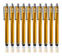 TCD Universal Lot de 10 Stylets épais Corail Compatible avec Tous Les appareils à écran Tactile