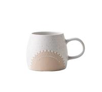 TCDHICY Tasse A Café Lot de 1 Tasse en céramique émaillée au sésame Mat, capacité 425 ML, Grande Tasse à café for Bureau, Hommes et Femmes Tasse De Petit Déjeuner