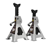 TCE Chandelles de Sécurité de Qualité Professionnelle 6t 388-580mm Hauteur Réglable Certifié EN 1494 Structure en Acier Soudé pour Grands SUVs Véhicules Tout-Terrain 4x4 Camions Légers BIG RED TORIN
