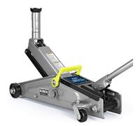 TCE Cric Hydraulique Horizontal 3t 150-530mm Hauteur Réglable Structure en Acier Robuste avec Soupape de Sécurité Certifié CE pour Changement de Pneu Adapté aux Voitures SUVs MPVs BIG RED TORIN