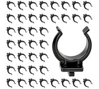 TCETCY Lot de 40 Fixation Plinthe Cuisine Attache Plinthe Cuisine Clips de Fxation Universels en ABS Clip de Fixations Pied Meuble Support de Plinthe Fixations Rapide pour Canapés, Tables et Armoires