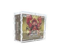 TCG Cases Boite de Protection à Assembler soi-même Compatible avec One Piece Booster Display Box Anglais plexi Boitier Acrylic Case Etui PRB-01