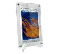 TCG Cases Boite de Protection à Assembler soi-même Compatible avec Pokemon Booster vissé Support Présentoir Cadre plexi Boitier Acrylic Case Etui Ohne Metallfüße