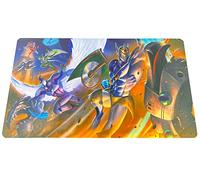 TCG Playmat (61 x 35 cm) Tapis de jeu pour le jeu de cartes Yu Gi Oh | Hero City (Without Field Zones)