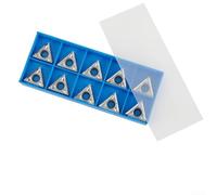 TCGT16T304-AK H01 Insert en carbure pour opérations de tournage en aluminium offrant un contrôle constant des copeaux et une rétention des bords