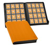 TCGUARD Toploader Album de cartes à collectionner pour 640 - 16 compartiments - Avec pochettes pour chargement par le haut rigide de 7,6 x 10,16 cm - Pour TCG, cartes MTG, album de collection de