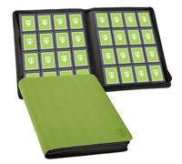 TCGUARD Toploader Album de cartes à collectionner pour 640 - 16 compartiments - Avec pochettes pour chargement par le haut rigide de 7,6 x 10,16 cm - Reliure pour cartes TCG, cartes MTG, album de