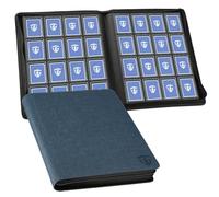 TCGUARD Toploader Album de cartes à collectionner pour 640 - 16 compartiments - Avec pochettes pour chargement par le haut rigide de 7,6 x 10,16 cm - Pour TCG, cartes MTG, album de collection de