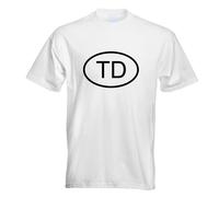 Tchad Td T-Shirt Impression Haut Fun Design Imprimé