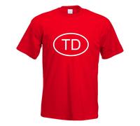 Tchad Td T-Shirt Impression Haut Fun Design Imprimé