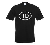 Tchad Td T-Shirt Impression Haut Fun Design Imprimé