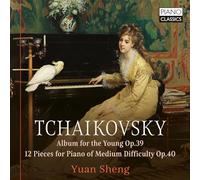 Tchaïkovski – Album pour les jeunes Op.39 / 12 pièces pour piano Op.40 de difficulté moyenne – CD