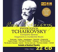 Tchaïkovski : Intégrale des Opéras, Fragments, Musique de Scène