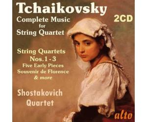 Tchaikovski : Intégrale des Quatuors À Cordes. Quatuor Chostakovitch.