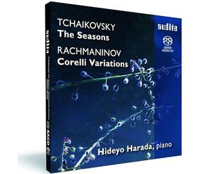 Tchaikovski : Les Saisons. Rachmaninov : Variations Corelli. Harada.