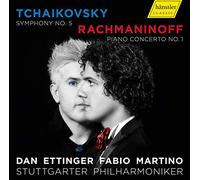 Tchaikovski : Symphonie n° 5. Rachmaninov : Concerto pour Piano n° 1. Ettinger, Martino. [Import]