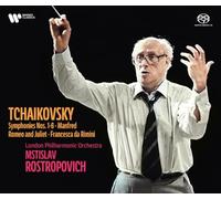 Tchaïkovski: Symphonies 1-6, Manfred, Francesca Da Rimini, Romeo and Juliet Hybrid)