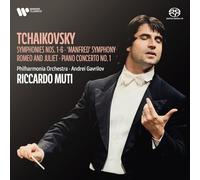 Tchaïkovski – Symphonies 1-6, Manfred, Roméo et Juliette – 5 Hybrid SACD – Warner Music