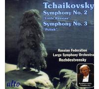 Tchaikovski : Symphonies n° 2, 3. Rozhdestvensky.