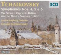 Tchaikovski : Symphonies n° 4, 5, 6. Rozhdestvensky.