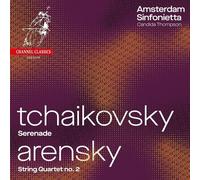 Tchaikovsky / Amster - Serenade / String Quartet 2 [New CD]