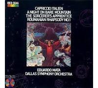 Tchaikovsky: Capriccio italien / Mussorgsky: A Night on Bald Mountain / Dukas: The Sorcerer's Apprentice / Enesco: Roumanian Rhapsody No. 1 -Dallas Symphony Orchestra/Eduardo Mata - RCA