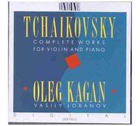 Tchaikovsky-Complete Works For Violin And Piano