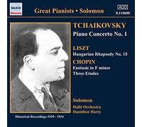 Tchaikovsky – Concerto pour piano N° 1 et autres œuvres de Liszt et Chopin – NAXOS
