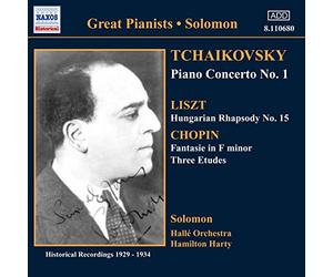 Tchaikovsky : Concerto pour piano N° 1 & autres oeuvres de Liszt et Chopin