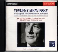 Tchaikovsky / Glazounov : Symphonie No.4