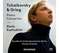 Tchaikovsky & Grieg: Piano Concertos by Denis Kozhukhin (2016-08-03)