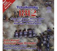 Pyotr Ilyich Tchaikovsky 1812 Overture (Kunzel, Cincinnati Pops) (CD)